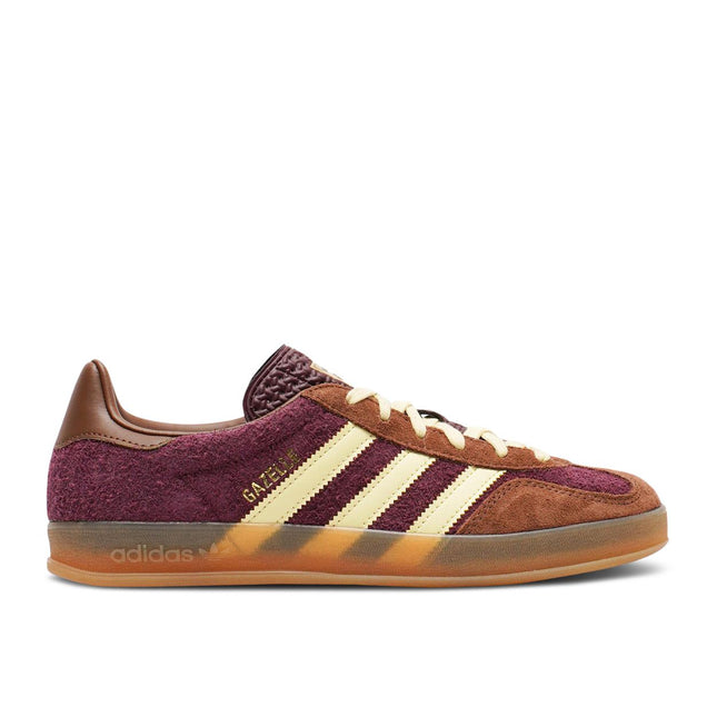 Adidas Gazelle Indoor Maroon Almost Yellow