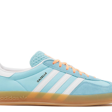 Adidas Gazelle Indoor Preloved Azul Blanco Goma