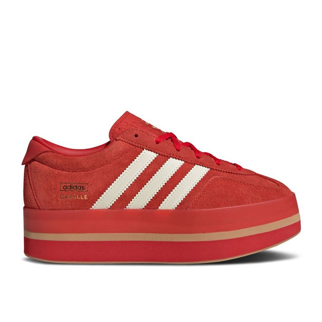 Adidas Gazelle Stack Red Cream White