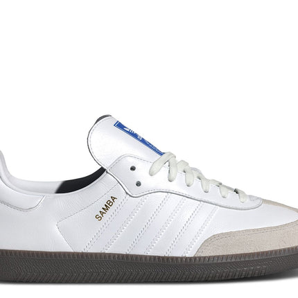 Adidas Samba Cloud White Blue Gum