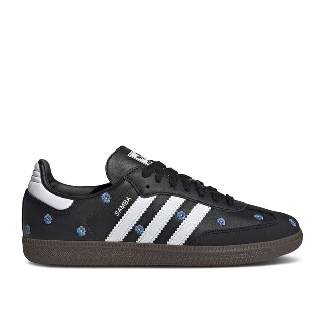 Adidas Samba Light Blue Floral Core Black