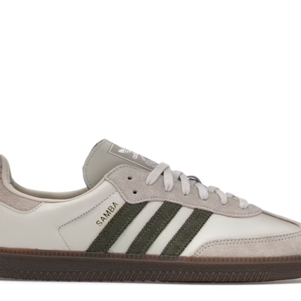Adidas Samba OG Aluminum Dark Khaki