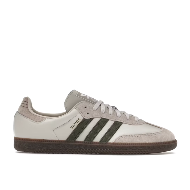 Adidas Samba OG Aluminum Dark Khaki