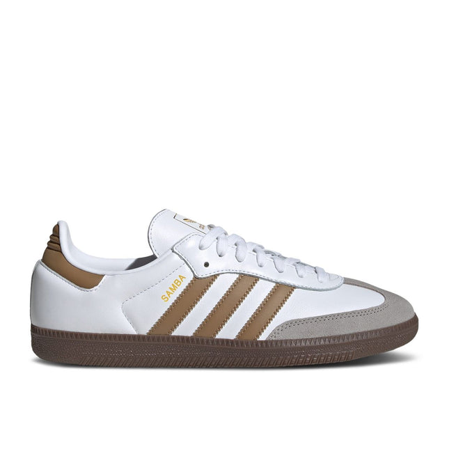 Adidas Samba OG Cloud White Brown Desert