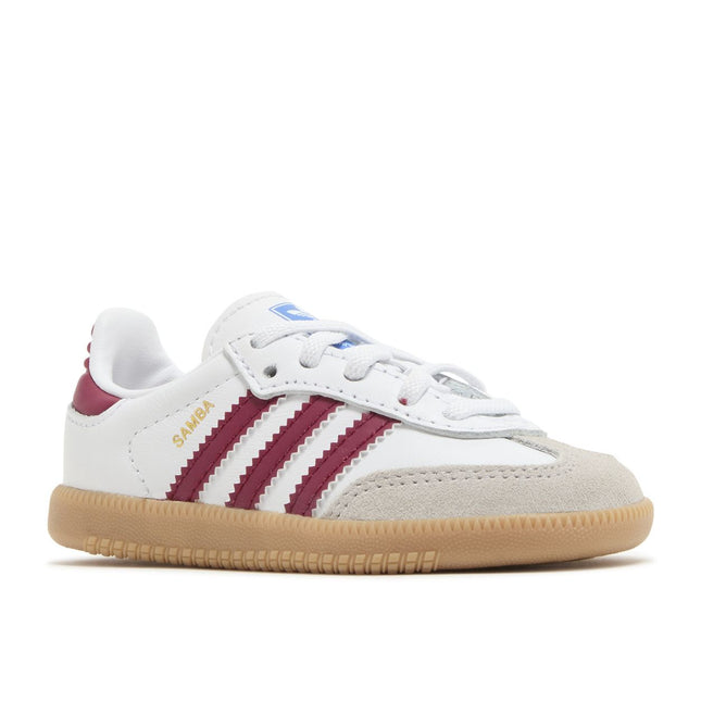 Adidas Samba OG Cloud White Collegiate Burgundy Gum (TD)