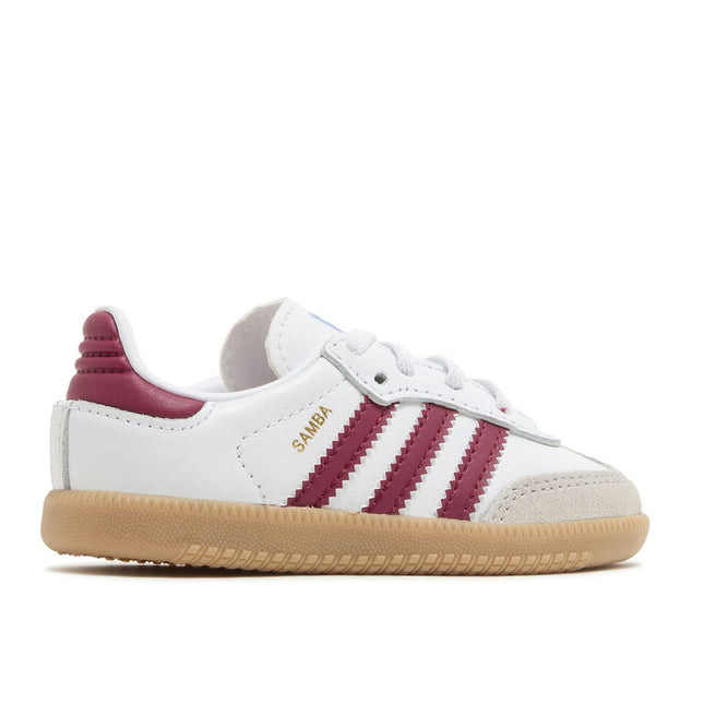 Adidas Samba OG Cloud White Collegiate Burgundy Gum (TD)