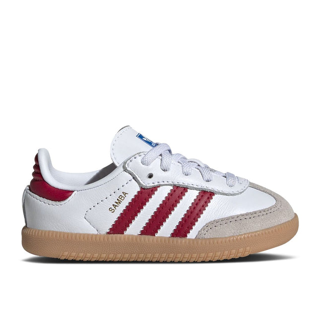 Adidas Samba OG Cloud White Collegiate Burgundy Gum (TD)