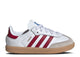 Adidas Samba OG Cloud White Collegiate Burgundy Gum (TD)