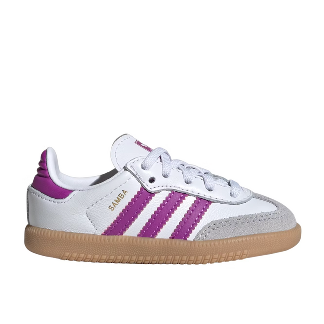 Adidas Samba OG Cloud White Purple Burst Gum (TD)