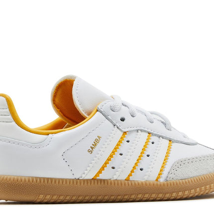 Adidas Samba OG Crystal White Cloud White Crew Yellow (TD)