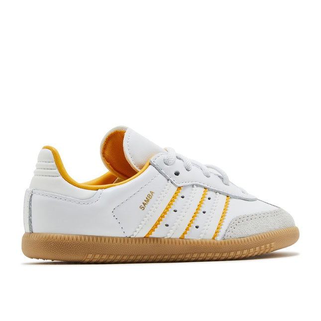 Adidas Samba OG Crystal White Cloud White Crew Yellow (TD)