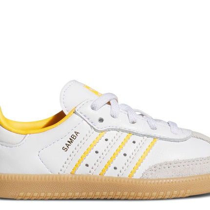 Adidas Samba OG Crystal White Cloud White Crew Yellow (TD)