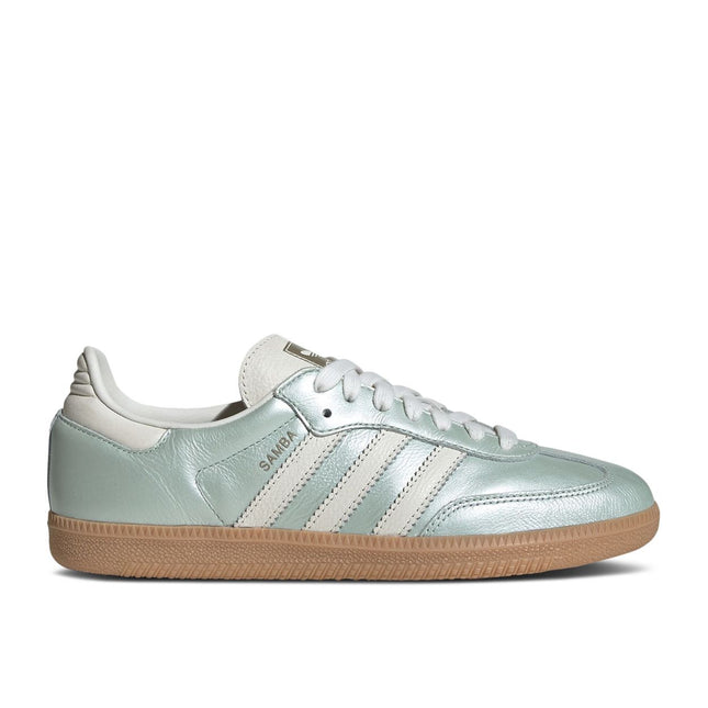 Adidas Samba OG Linen Green Metallic