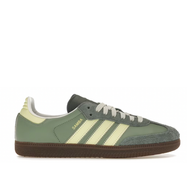 Adidas Samba OG Silver Green Legend Ivy