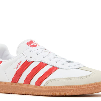 Adidas Samba OG Blanco Solar Rojo Goma 