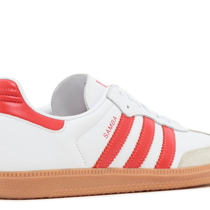 Adidas Samba OG White Solar Red Gum