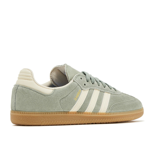 Adidas Samba Silver Green Wonder White
