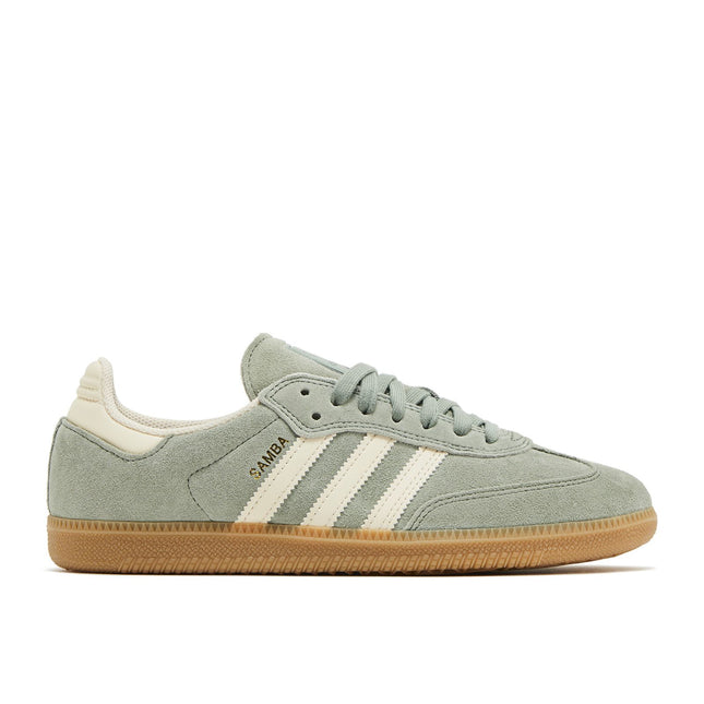 Adidas Samba Silver Green Wonder White