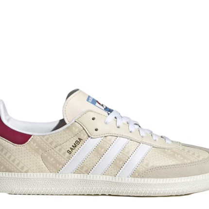 Adidas Samba Wonder White Legacy Burgundy