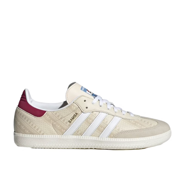 Adidas Samba Wonder White Legacy Burgundy