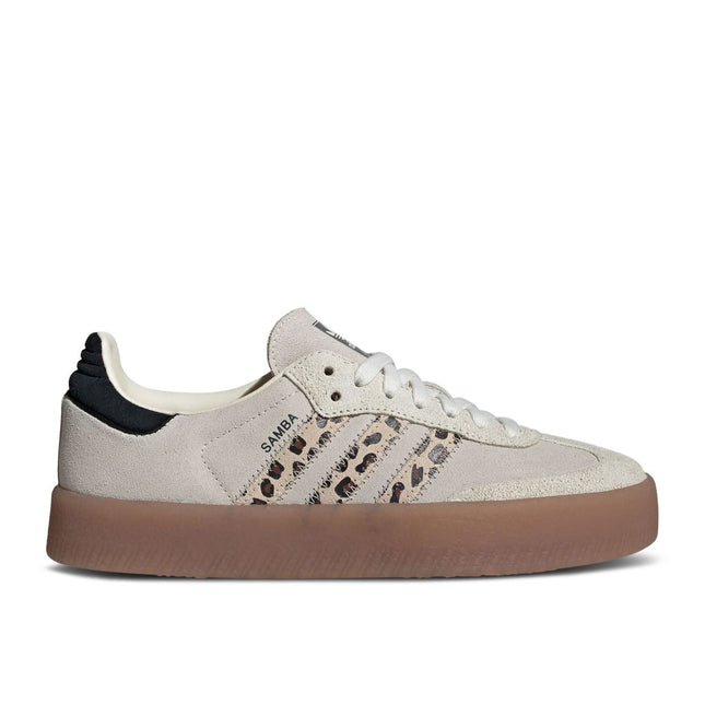 Adidas Sambae Leopardo Blanco