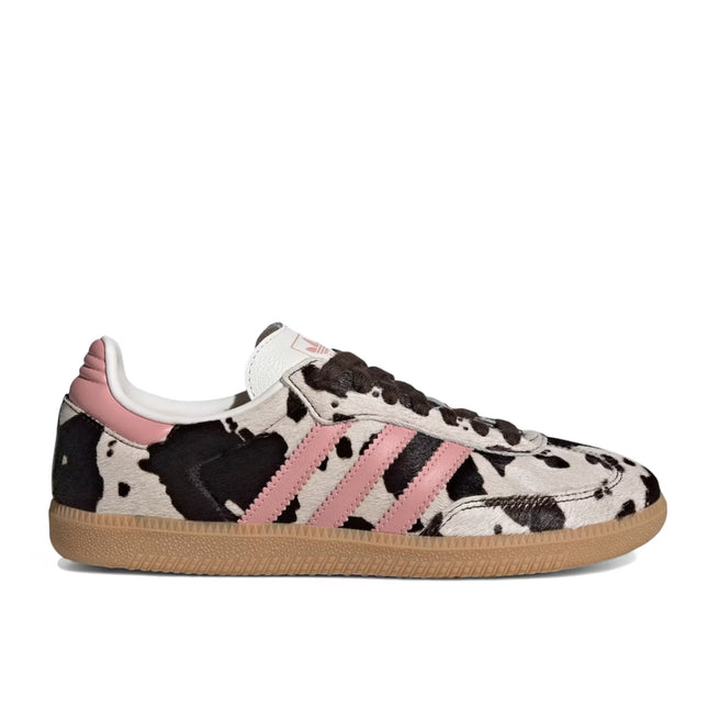 Adidas Samba OG Cow Print Dark Brown Wonder Mauve