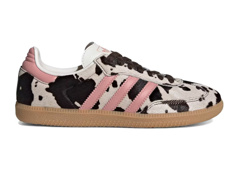 Adidas Samba OG Cow Print Dark Brown Wonder Mauve