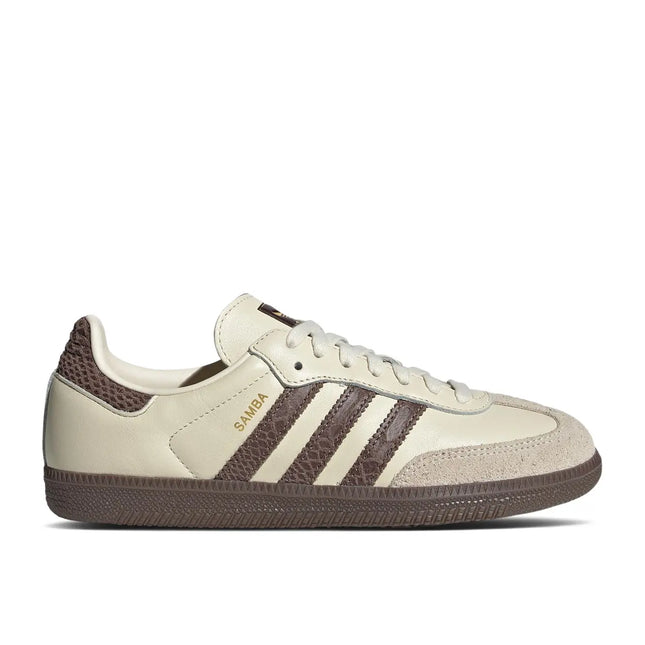 Adidas Samba OG Cream Earth Strata Maroon