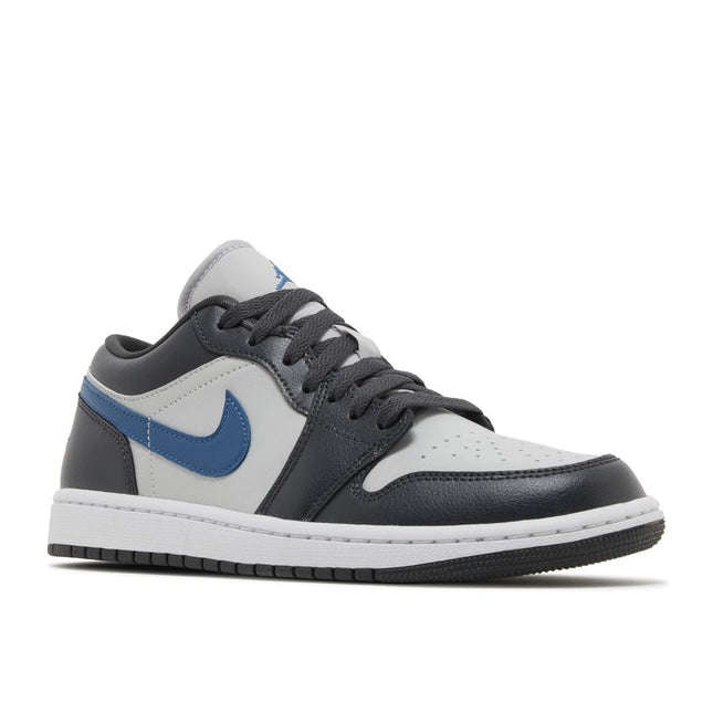 Air Jordan 1 Low Antracita Azul Industrial