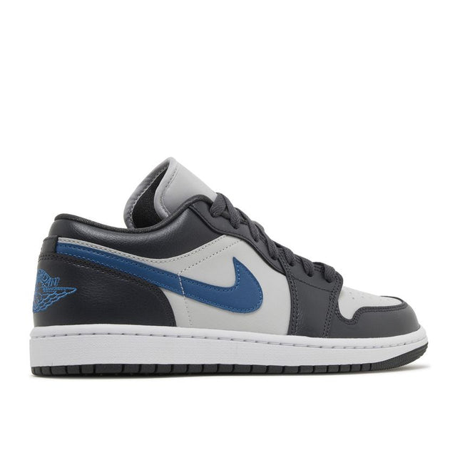 Air Jordan 1 Low Anthracite Industrial Blue