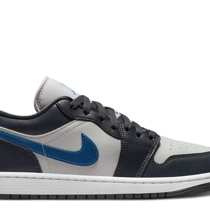 Air Jordan 1 Low Anthracite Industrial Blue