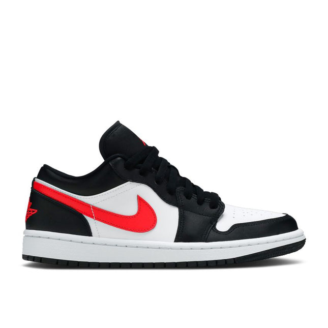 Air Jordan 1 Bajo Negro Sirena Rojo