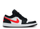 Air Jordan 1 Low Black Siren Red
