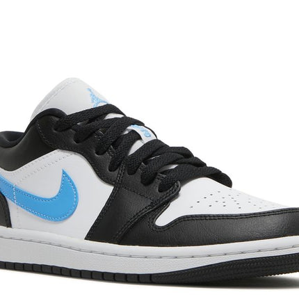 Air Jordan 1 Low Black University Blue White