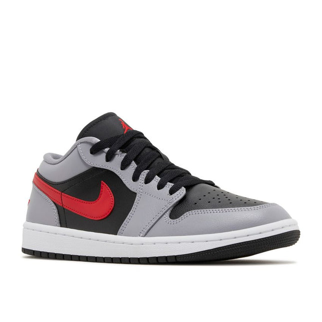 Air Jordan 1 Low Cement Grey Fire Red