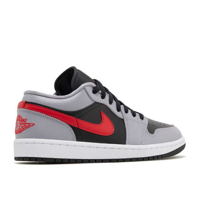 Air Jordan 1 Low Cement Grey Fire Red