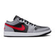 Air Jordan 1 Low Cement Grey Fire Red