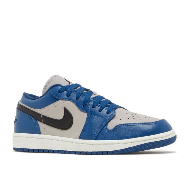 Air Jordan 1 Bajo Francés Azul Universidad Gris