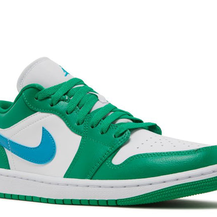 Air Jordan 1 Low Lucky Green Aquatone