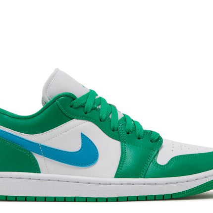 Air Jordan 1 Low Lucky Green Aquatone