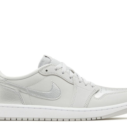 Air Jordan 1 Low OG Metallic Silver