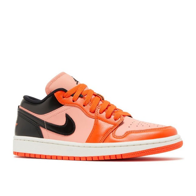 Air Jordan 1 Bajo Naranja Negro