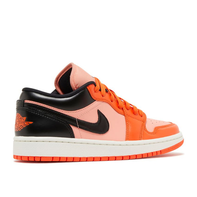 Air Jordan 1 Bajo Naranja Negro