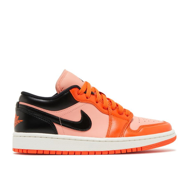 Air Jordan 1 Bajo Naranja Negro