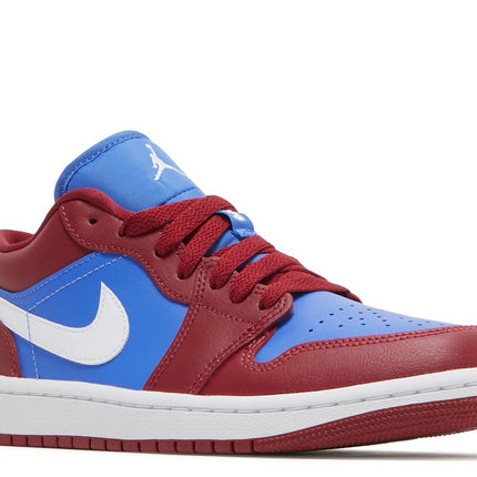 Air Jordan 1 Low Pomegranate Medium Blue