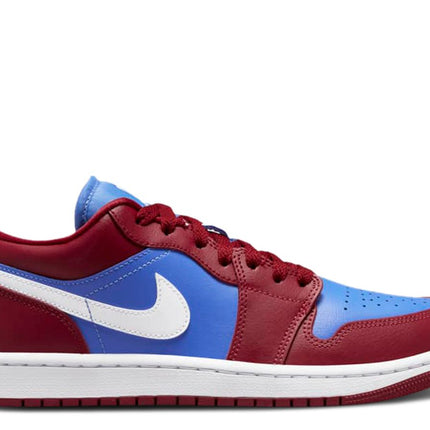 Air Jordan 1 Low Pomegranate Medium Blue