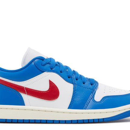 Air Jordan 1 Low Sport Blue Gym Red