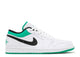 Air Jordan 1 Low White Lucky Green Black