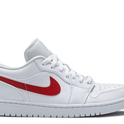 Air Jordan 1 Low White University Red