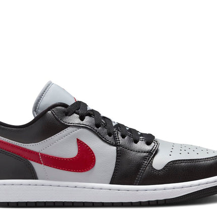 Air Jordan 1 Low Wolf Grey Gym Red